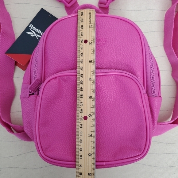NEW REEBOK Sydney Mini Backpack Bag Purse Purple Orchid Pink Authentic - Picture 3 of 5